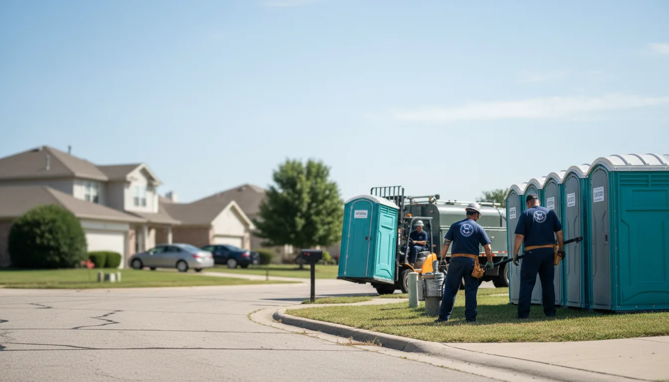 Porta Potty Rental in Edwardsville, KS near me
